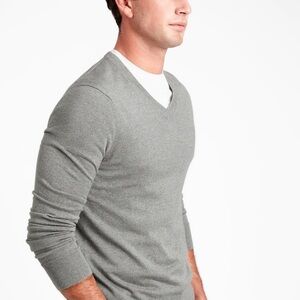 BANANA REPUBLIC Silk Cashmere V-Neck Sweater